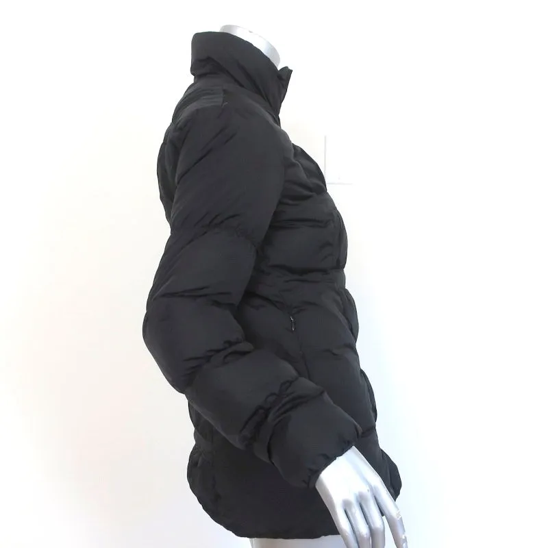 Post Card Ruched Down Puffer Jacket Black Size US 4