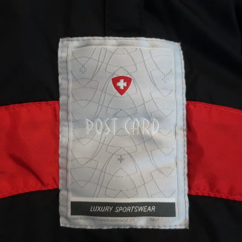 Post Card Ruched Down Puffer Jacket Black Size US 4