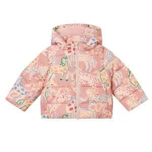 Prairie Horses Baby Puffer Jacket