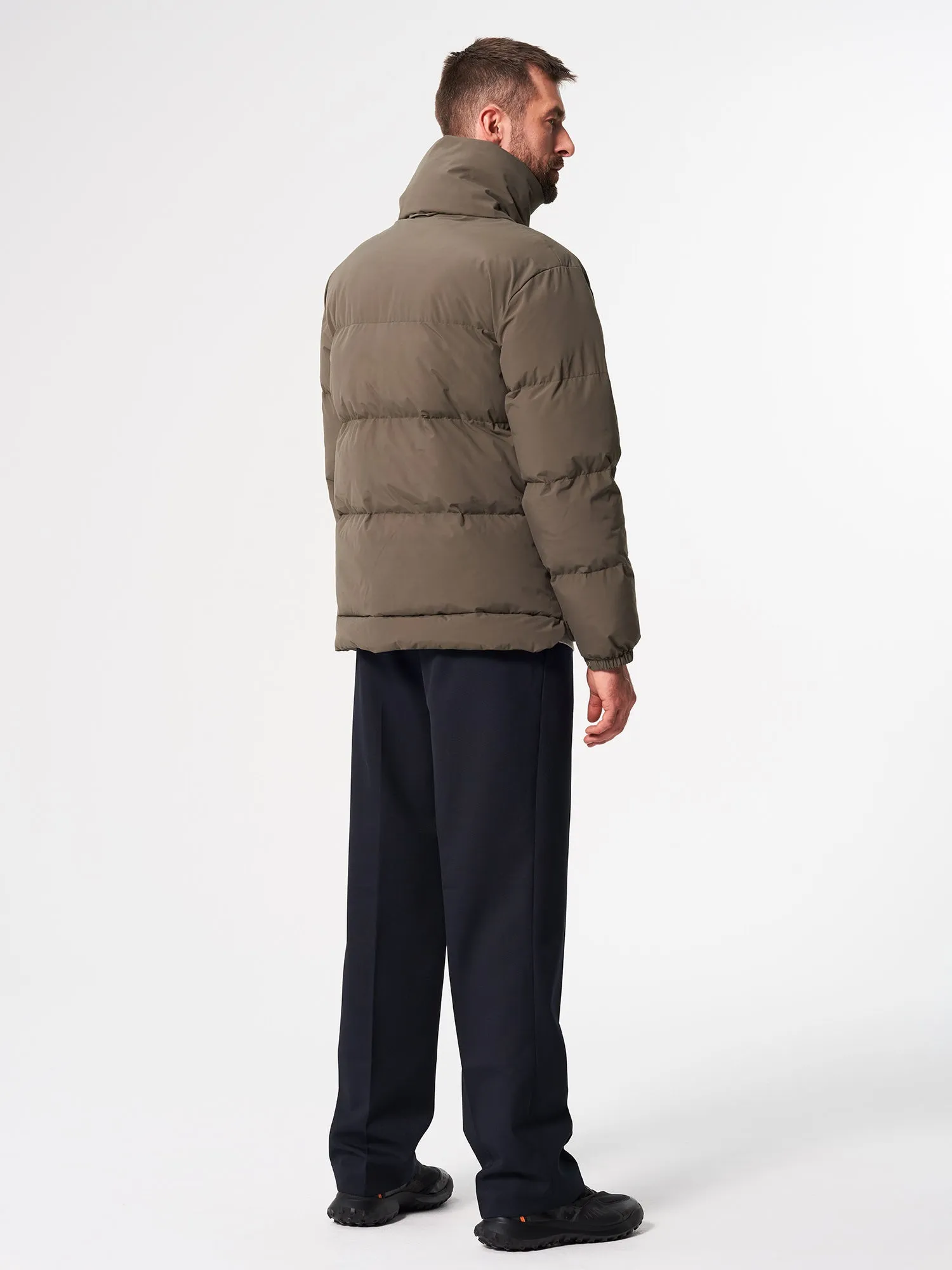 Puffer Jacket - Coffee Brown (Unisex)