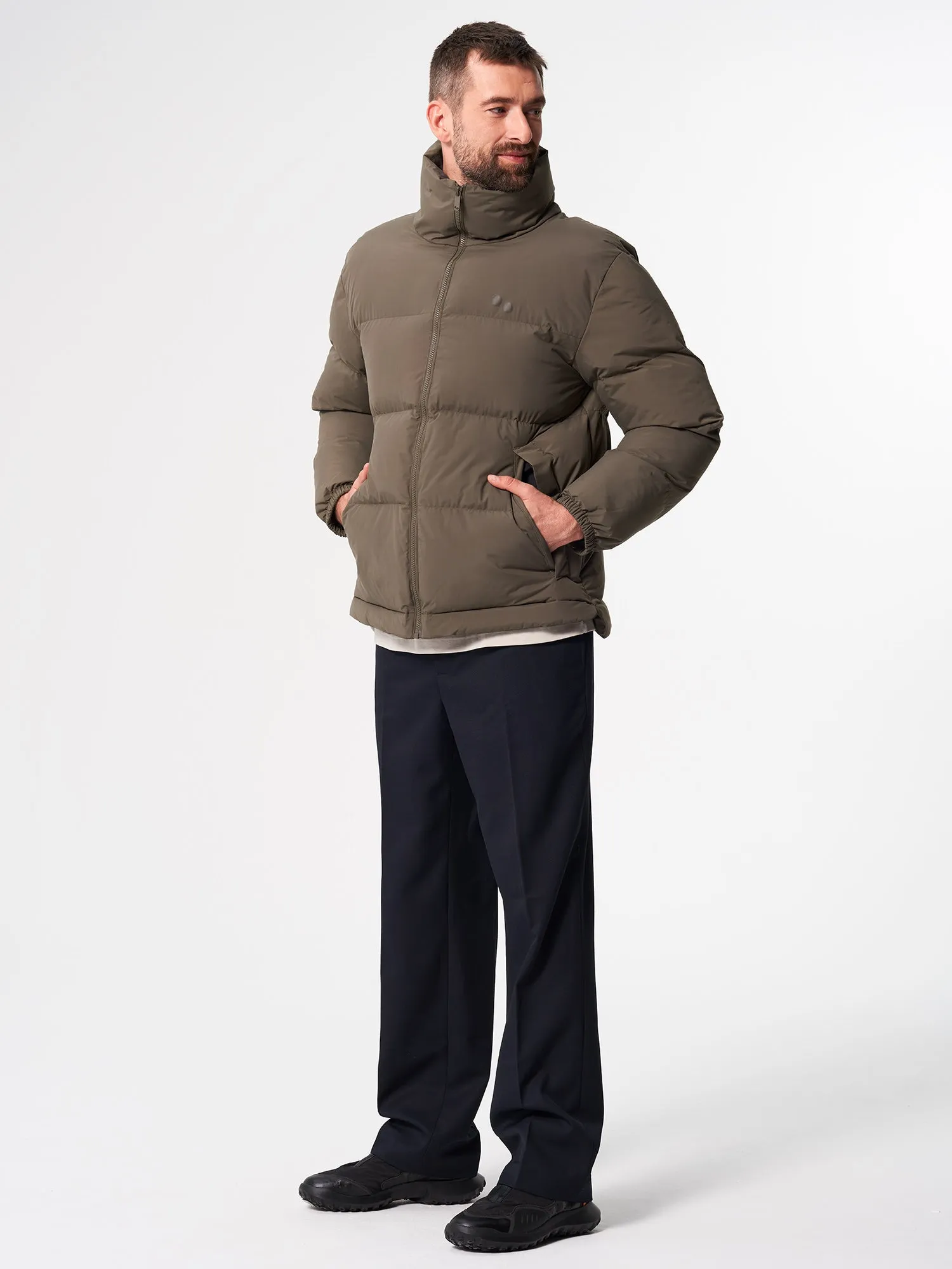 Puffer Jacket - Coffee Brown (Unisex)