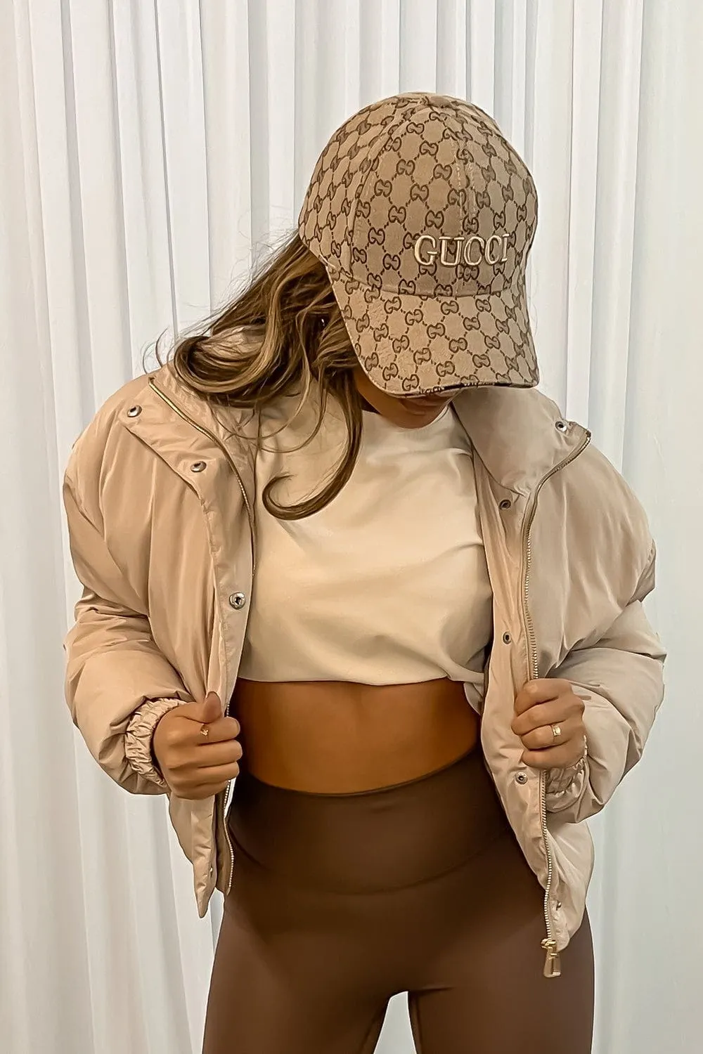Puffer Jacket - Latte