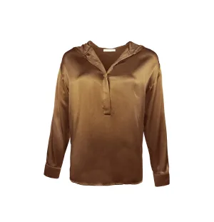 Pullover Lounge Hoodie - Bronze