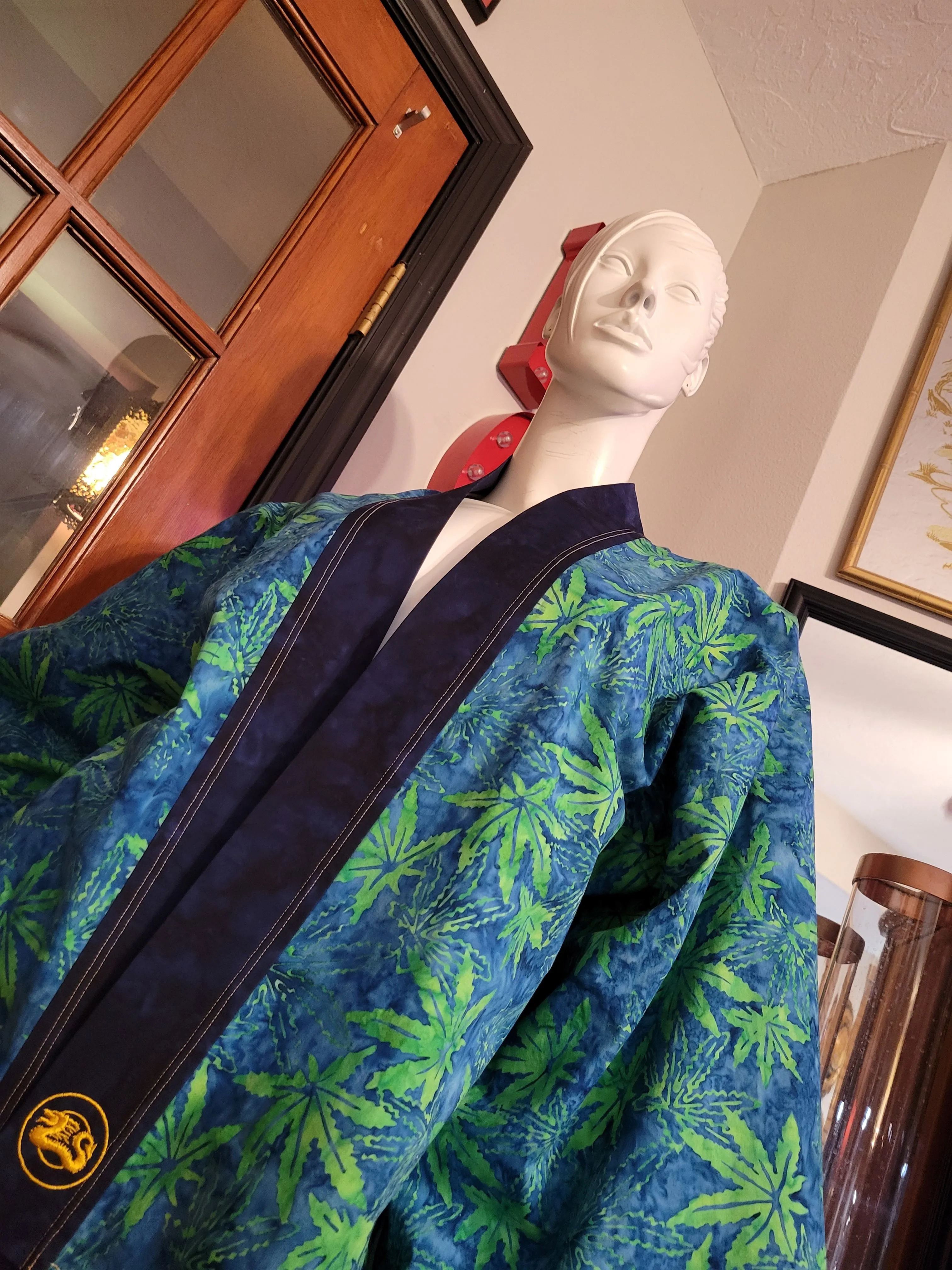 "Cannabis Leaf" Kimono Hipster