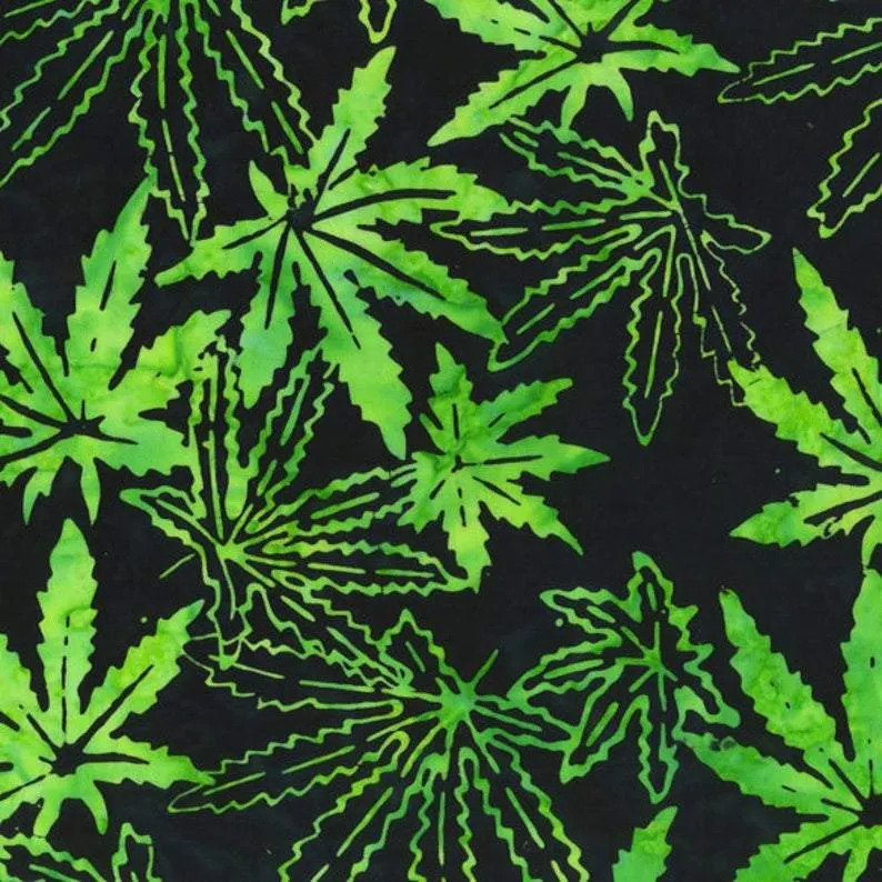 "Cannabis Leaf" Kimono Hipster