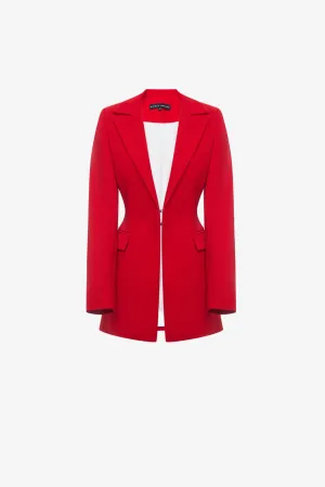 "Lizz" Red Blazer