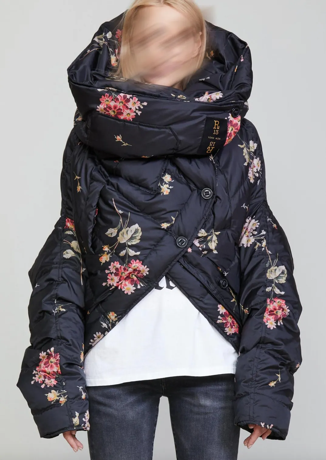 R13 UPSIDE-DOWN COAT