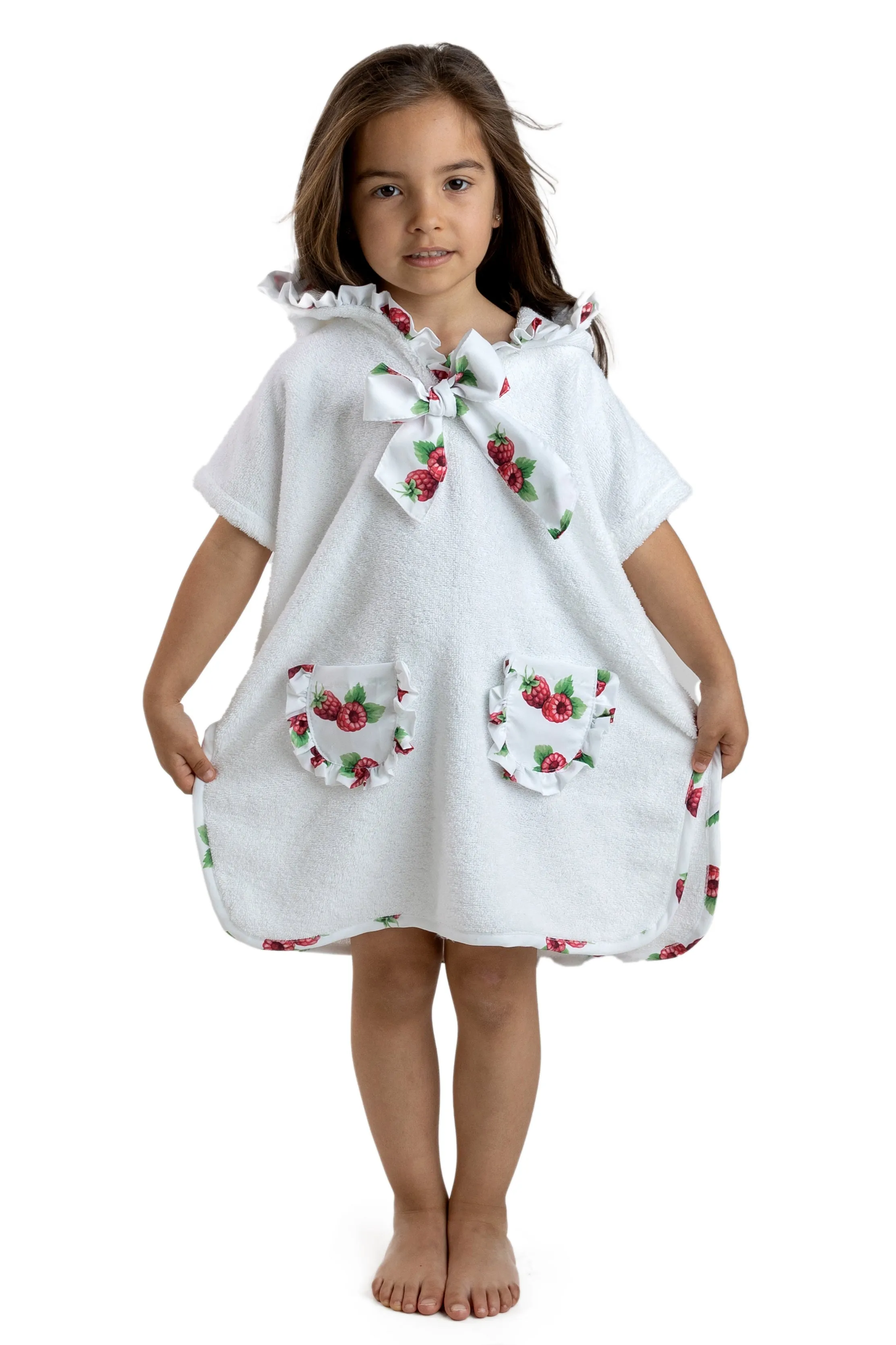 RASPBERRIES Beach Poncho