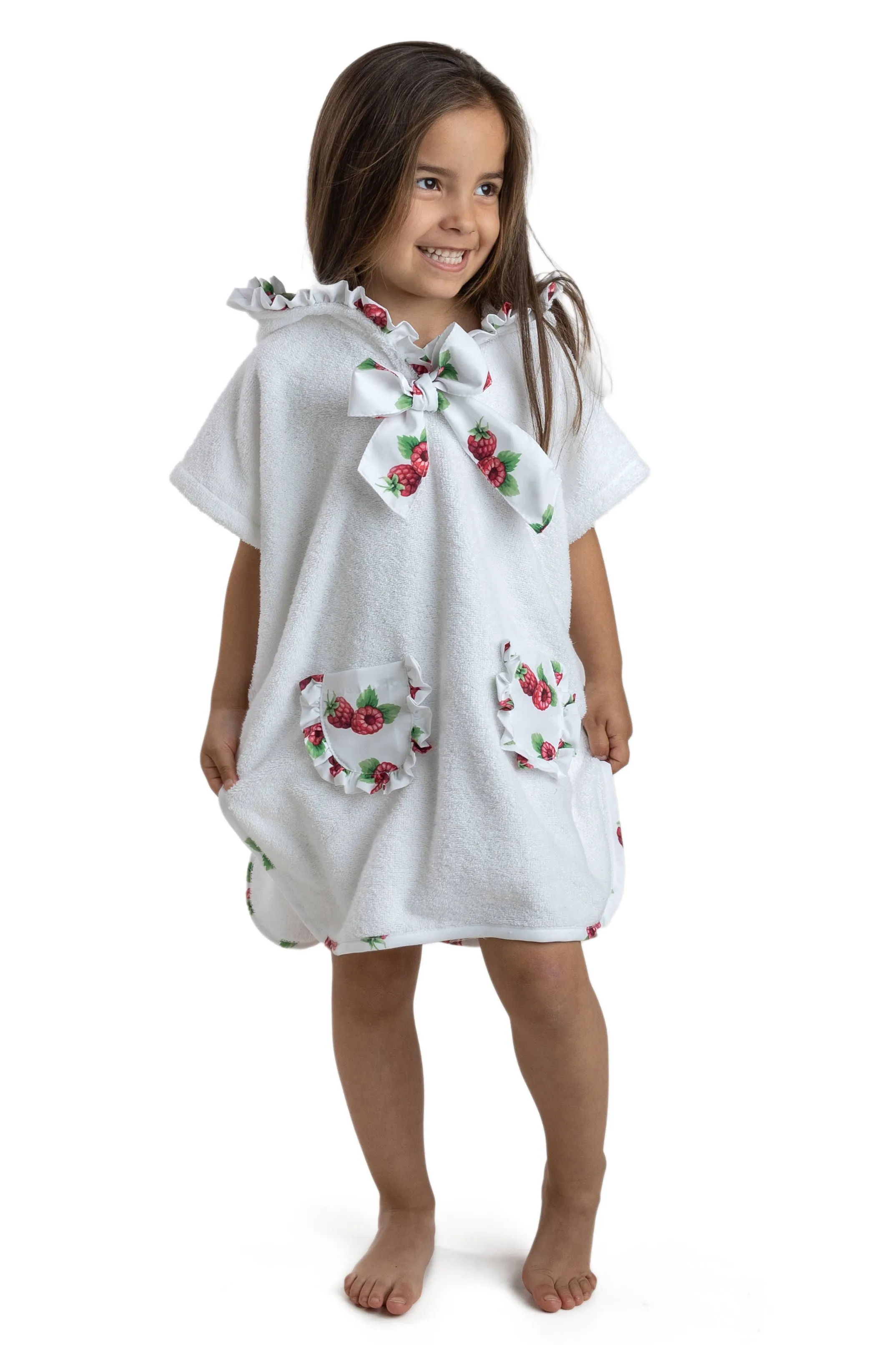 RASPBERRIES Beach Poncho