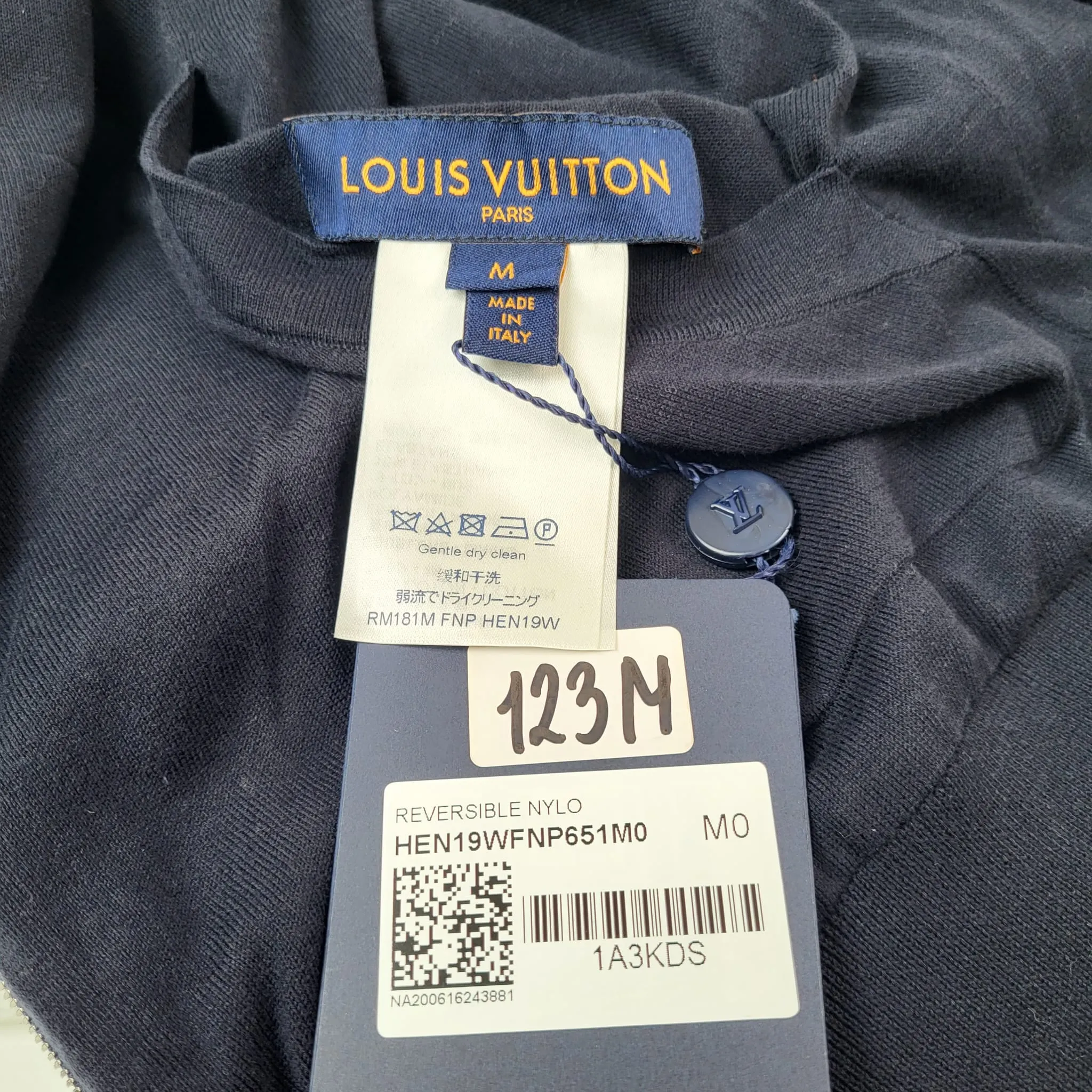 Reversible Nylon Knit Blouson