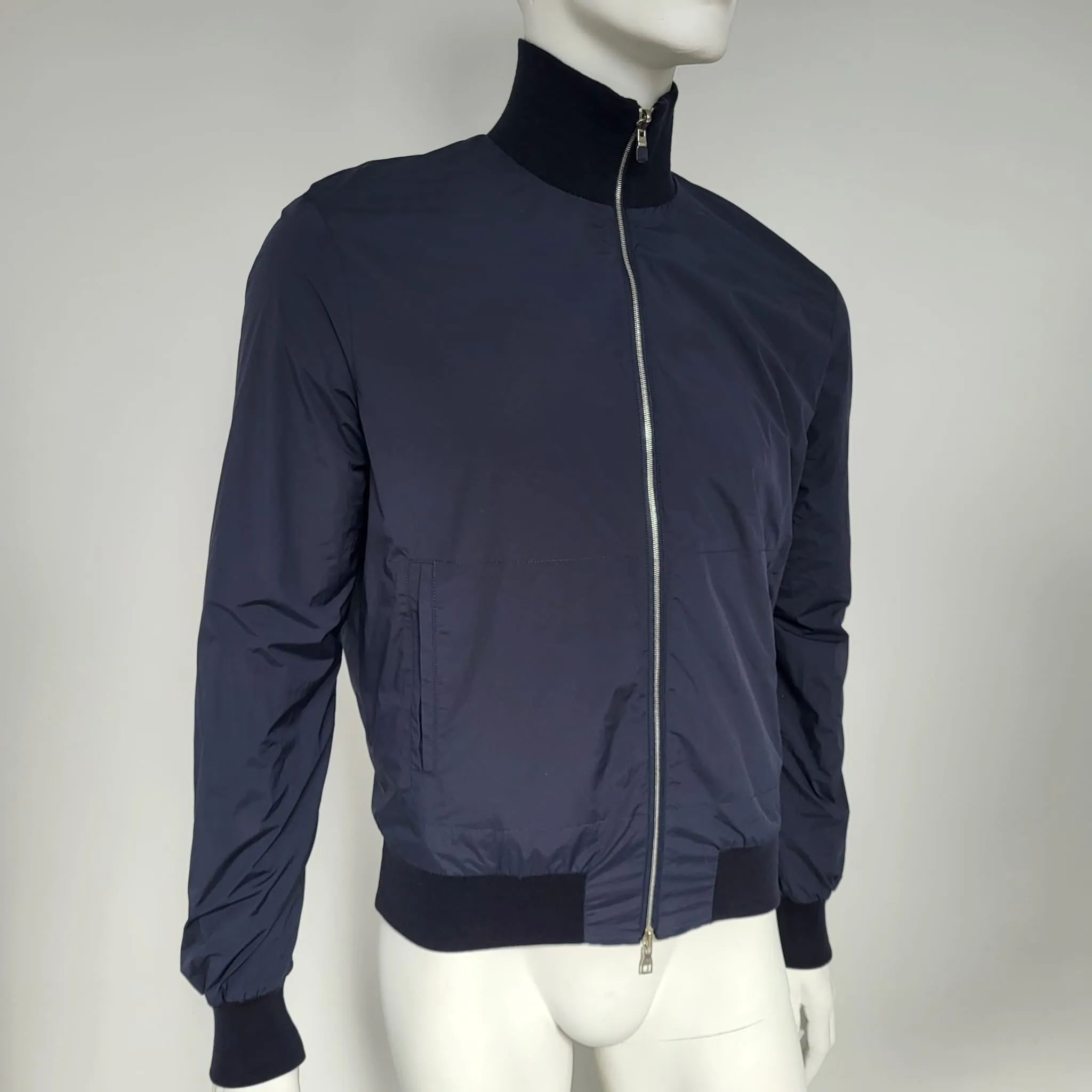Reversible Nylon Knit Blouson