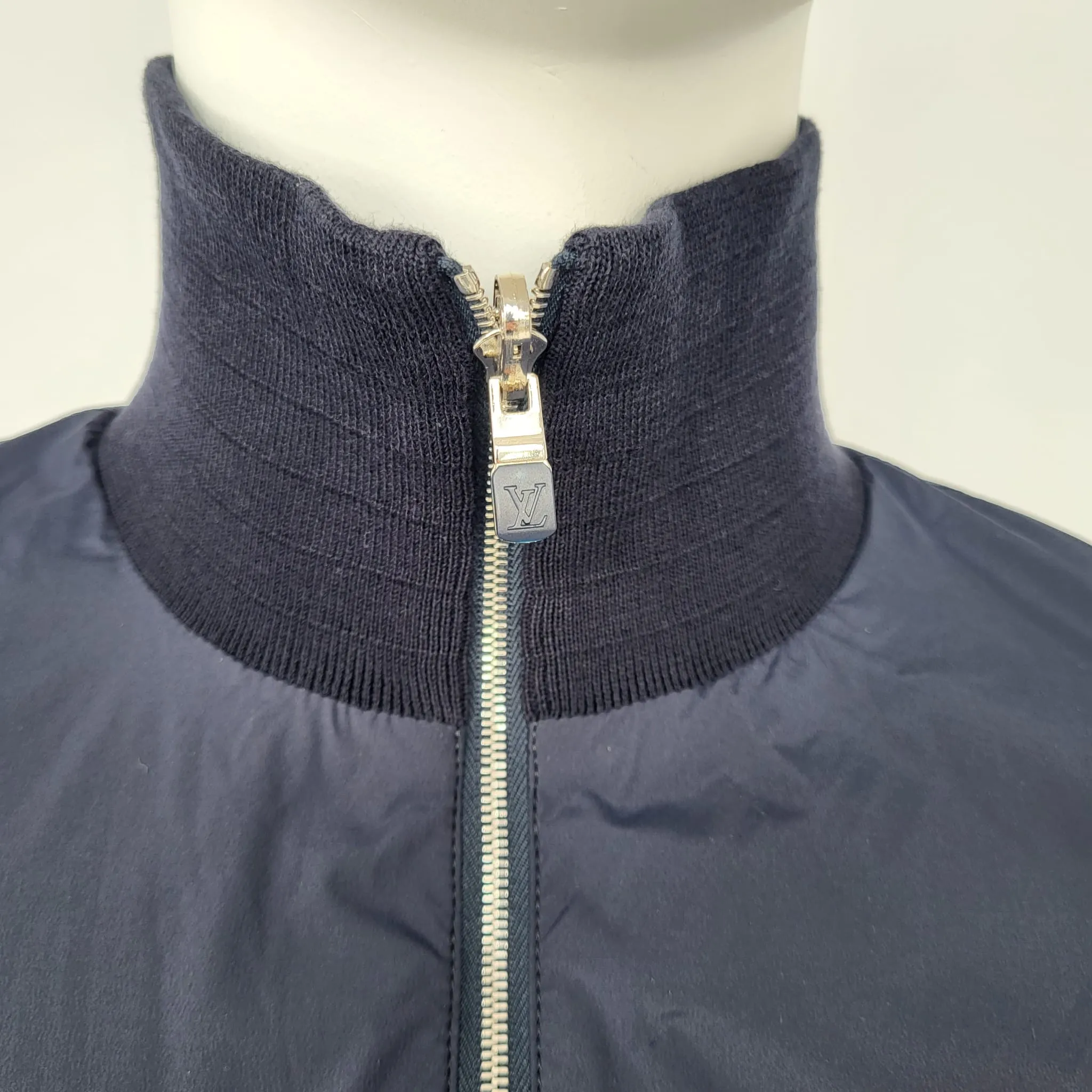 Reversible Nylon Knit Blouson