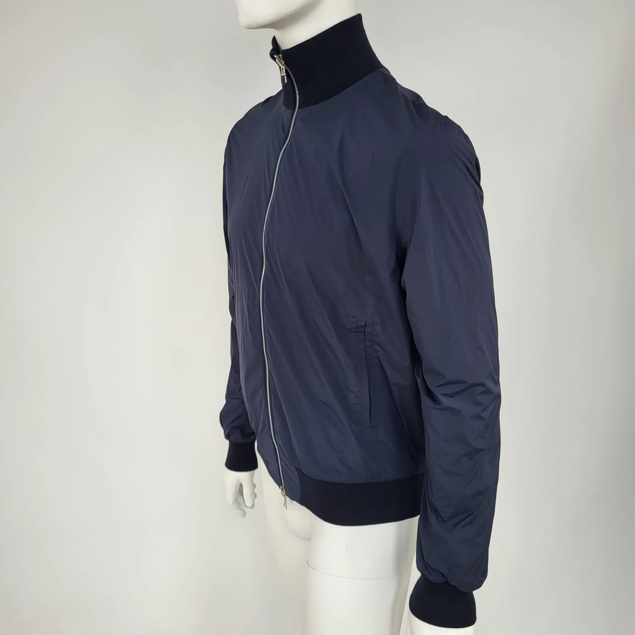 Reversible Nylon Knit Blouson