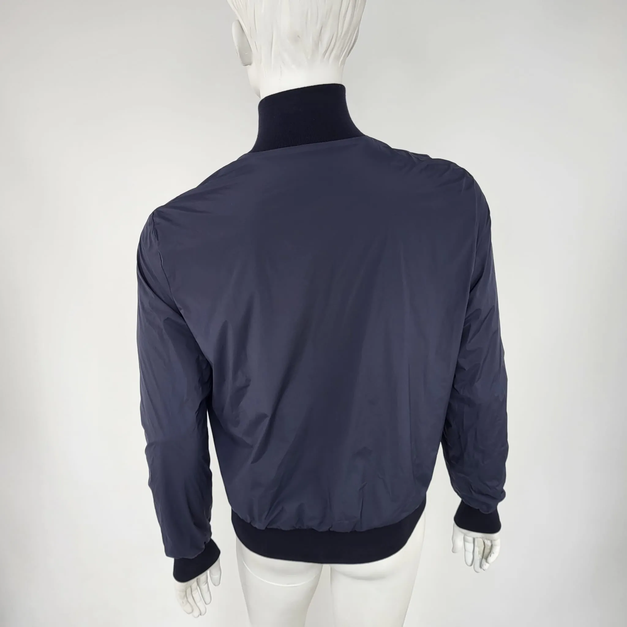 Reversible Nylon Knit Blouson