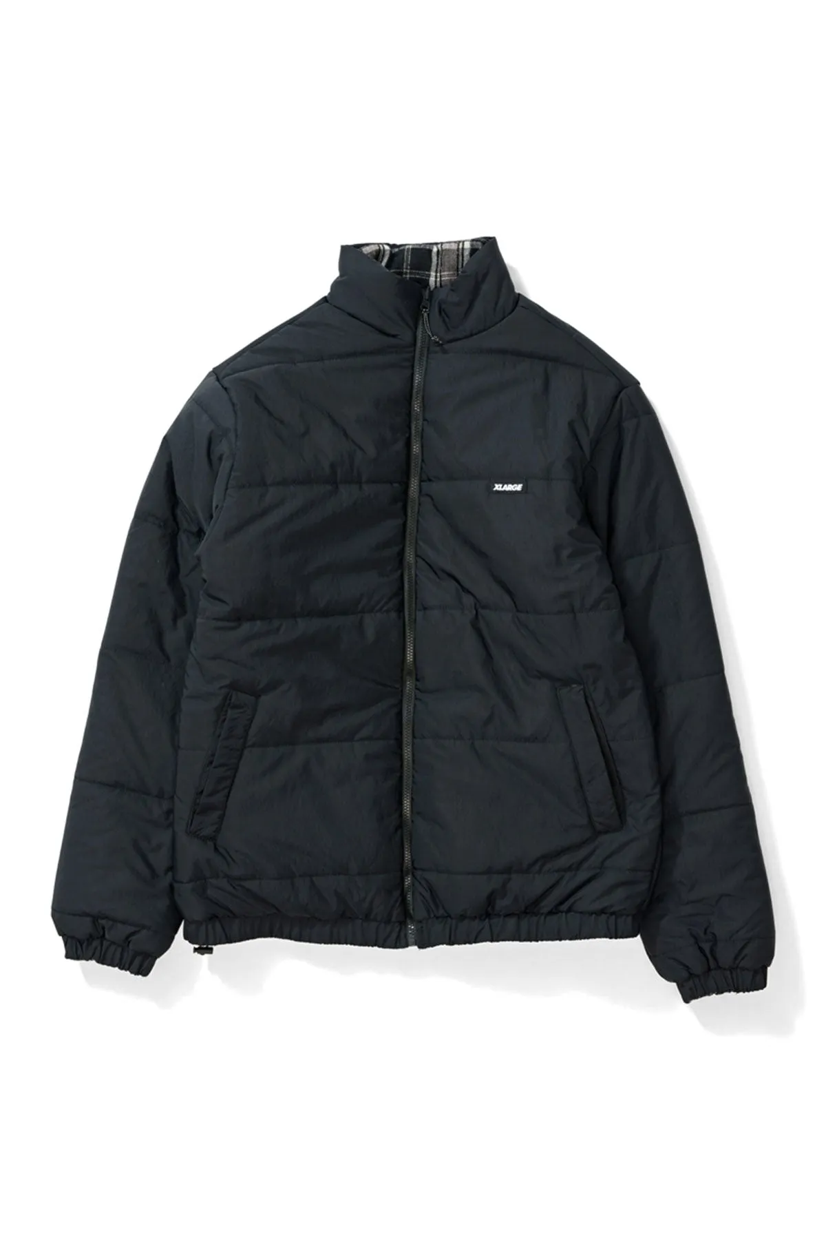 Reversible Puffer Jacket - Black