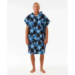 RIP CURL COMBO HOODED TOWEL BLUE YONDER