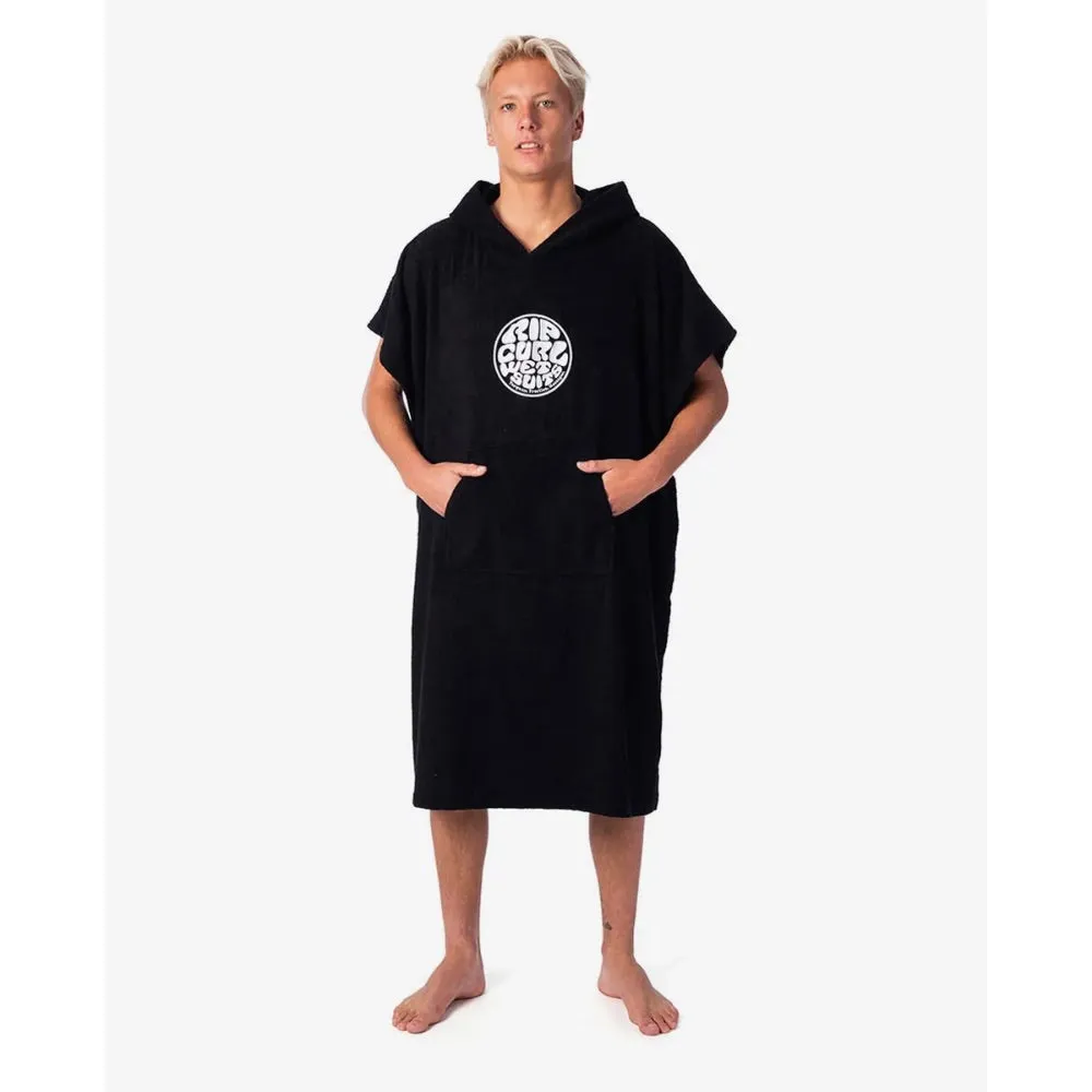 RIP CURL SURF CHANGING PONCHO BLACK