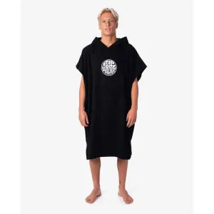 RIP CURL SURF CHANGING PONCHO BLACK