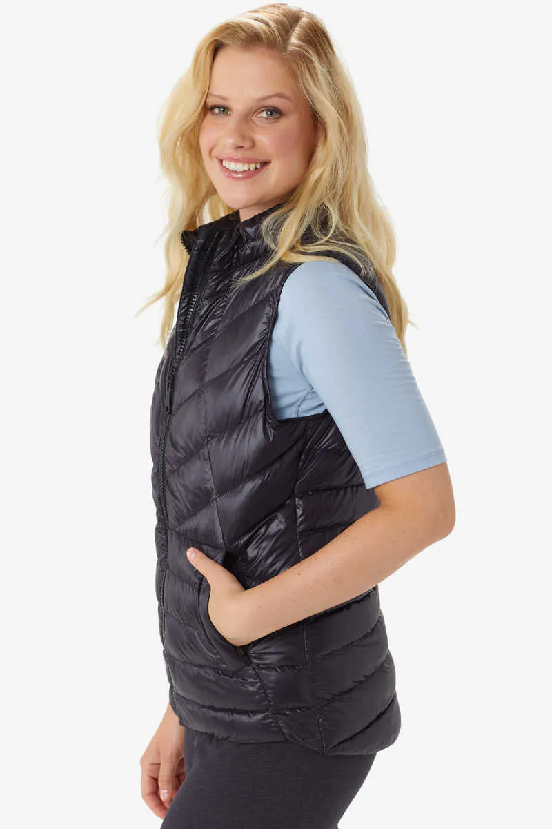 ROSE PACKABLE VEGAN DOWN VEST