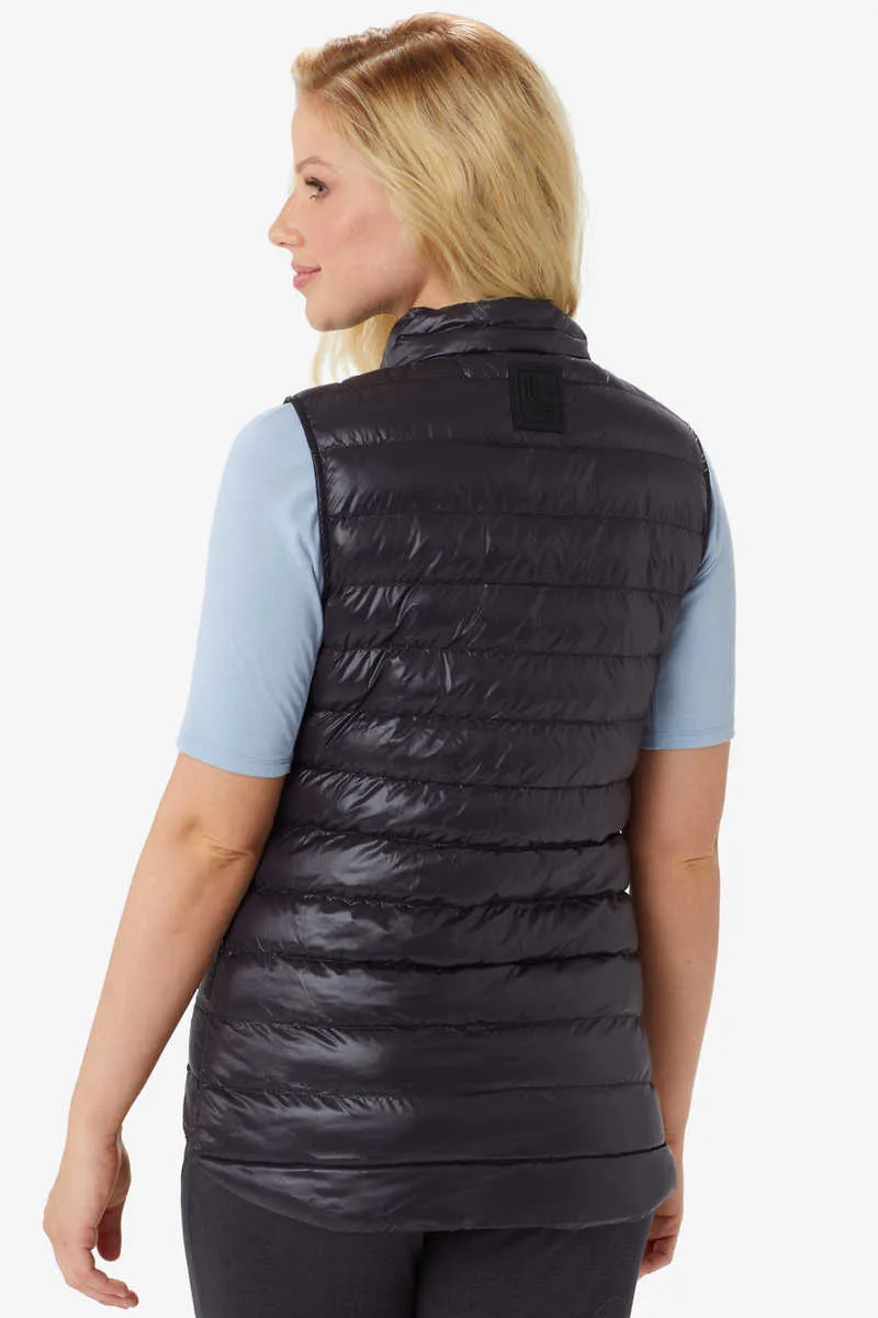 ROSE PACKABLE VEGAN DOWN VEST