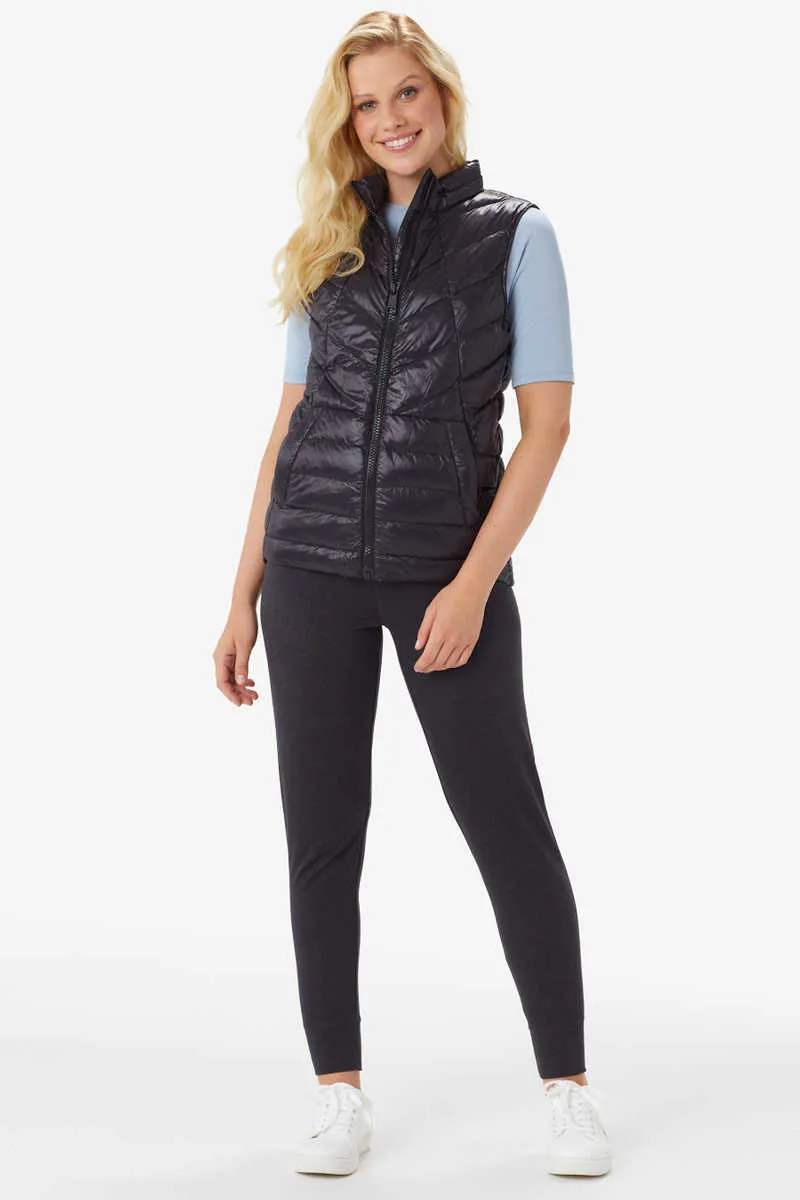 ROSE PACKABLE VEGAN DOWN VEST