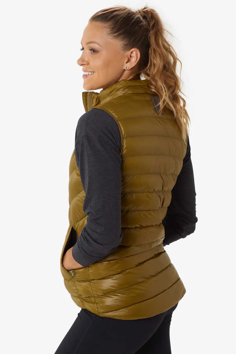 ROSE PACKABLE VEGAN DOWN VEST