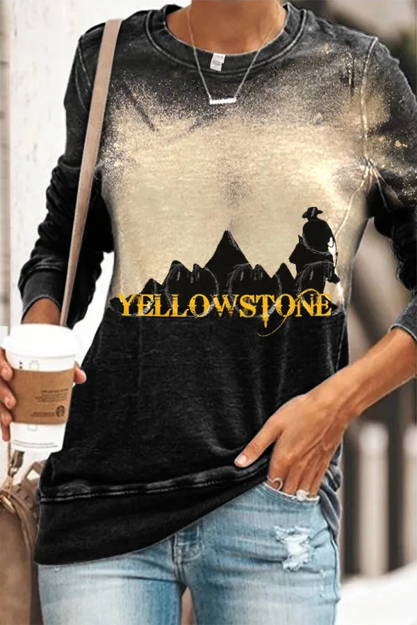 Round Neck Floral Shirts Blouses T-shirts Sweatshirts