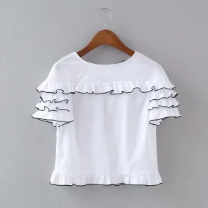 Ruffled Blouse