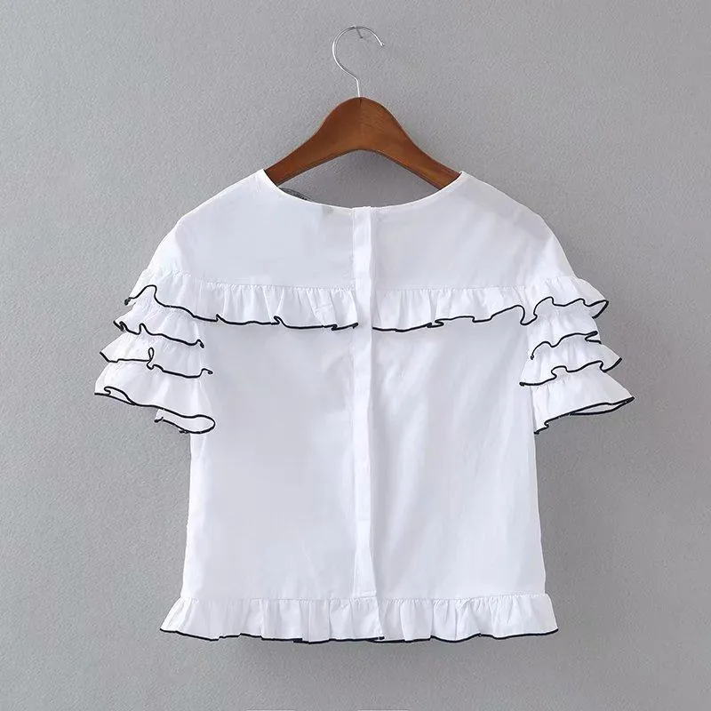 Ruffled Blouse