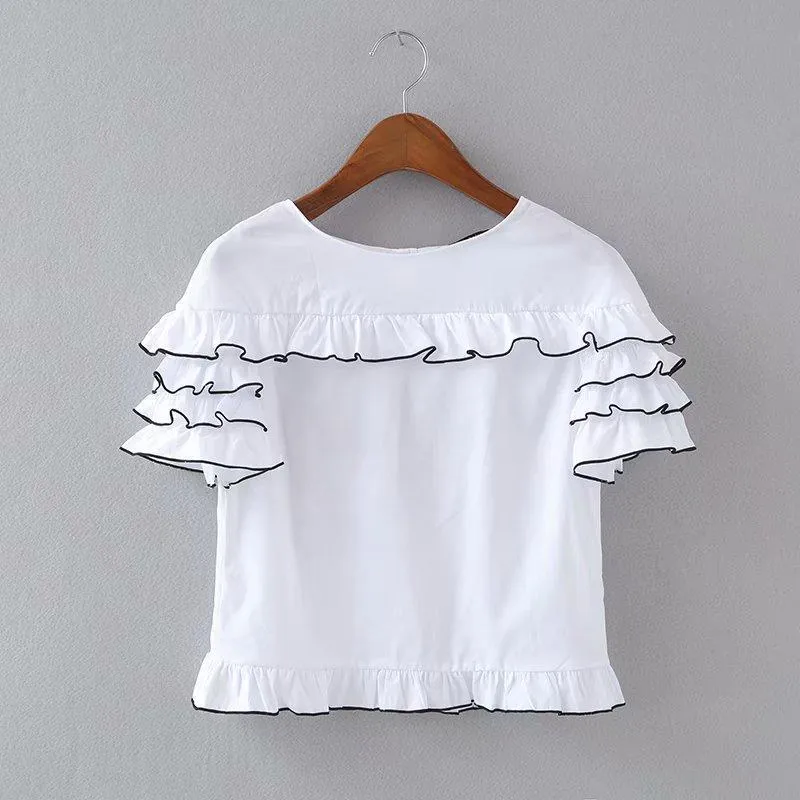 Ruffled Blouse