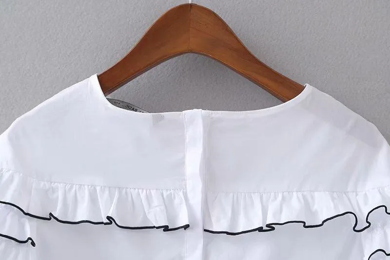 Ruffled Blouse