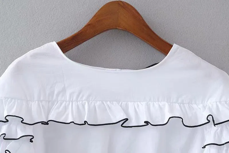 Ruffled Blouse