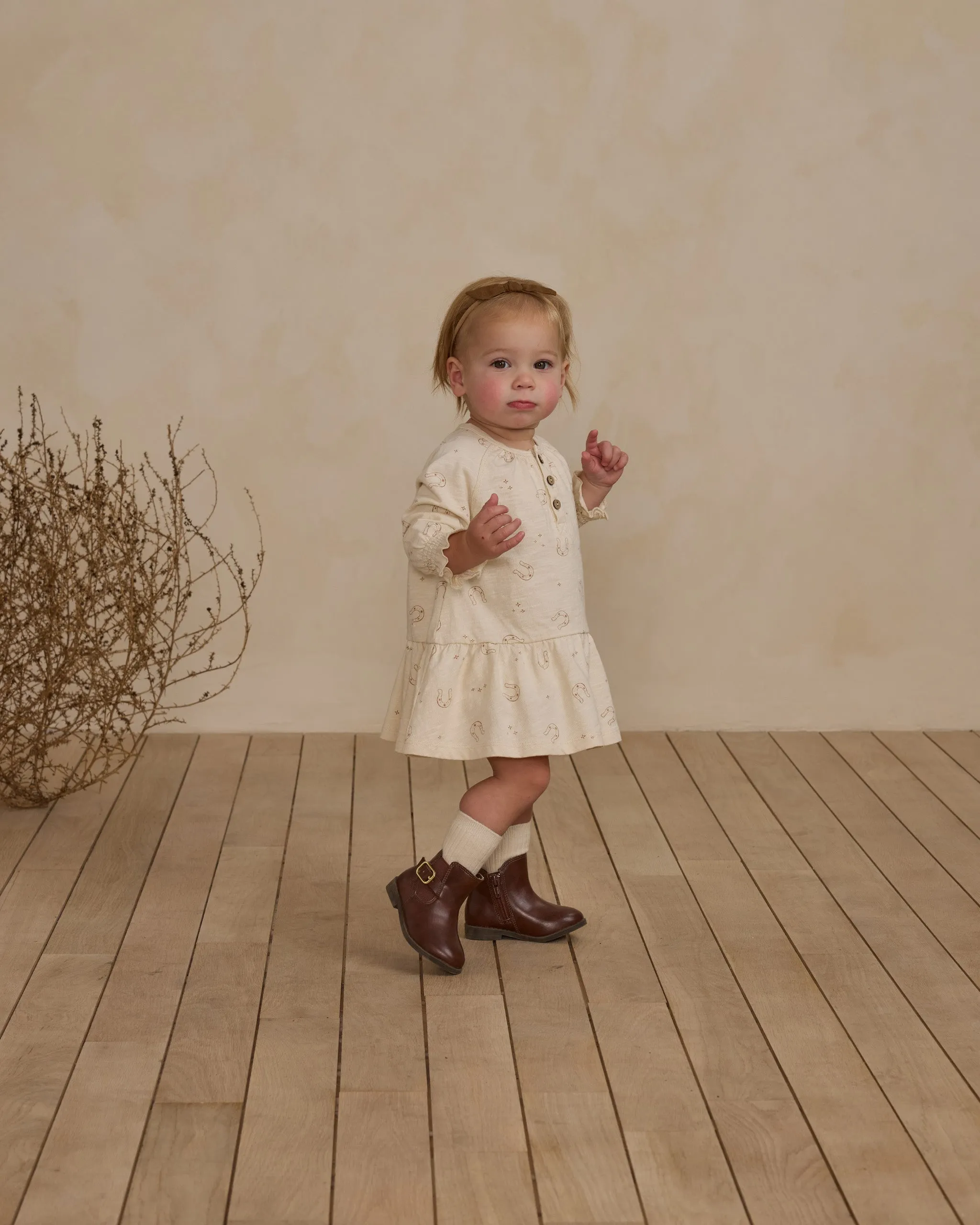 RYLEE   CRU Swing Dress || Horseshoes