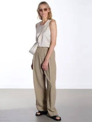 Sajulia Trousers - Light Olive