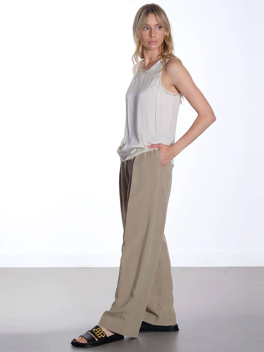 Sajulia Trousers - Light Olive