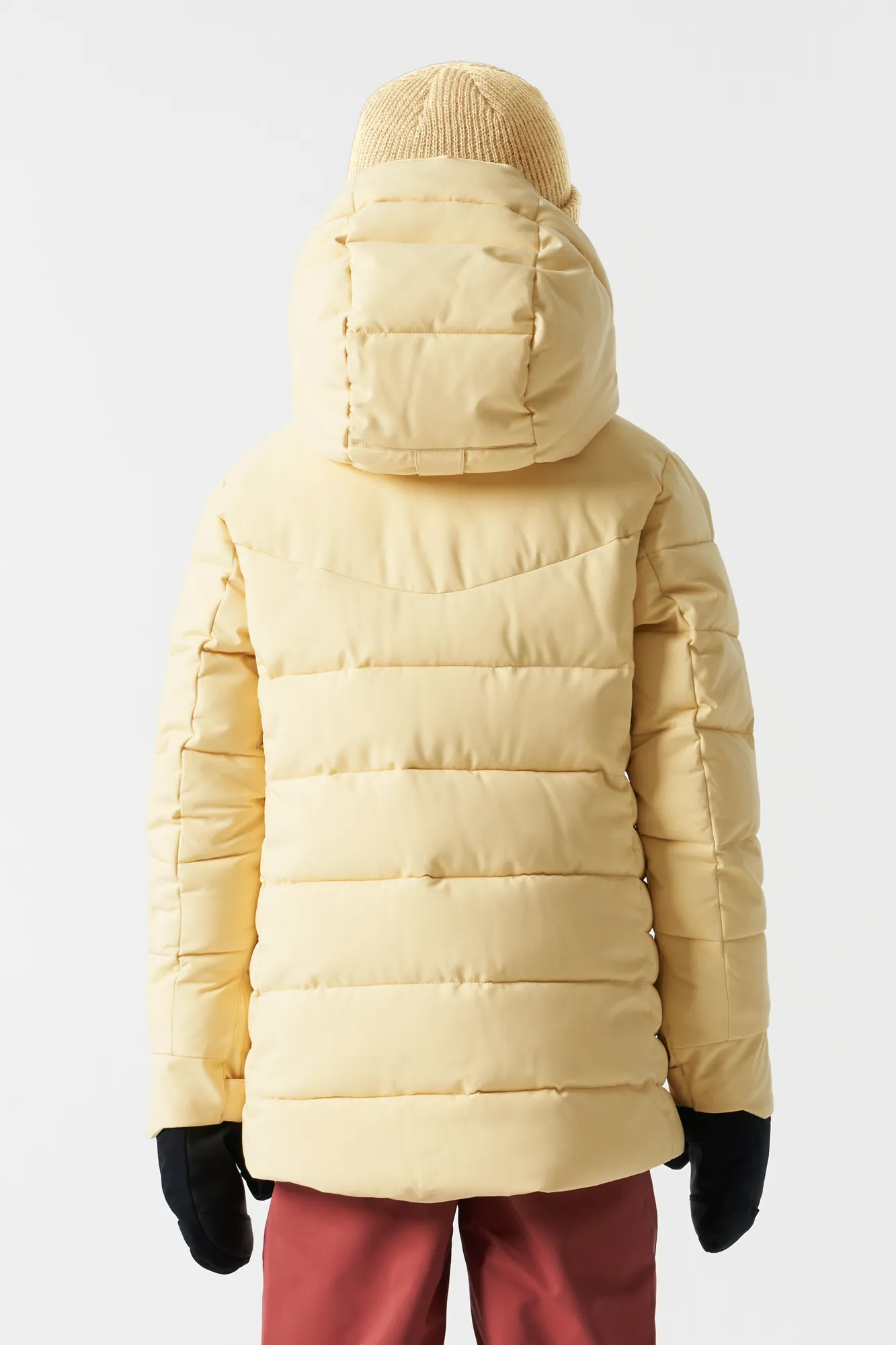 SAMPLE -Riya JR Synthetic Down Jacket-Barley