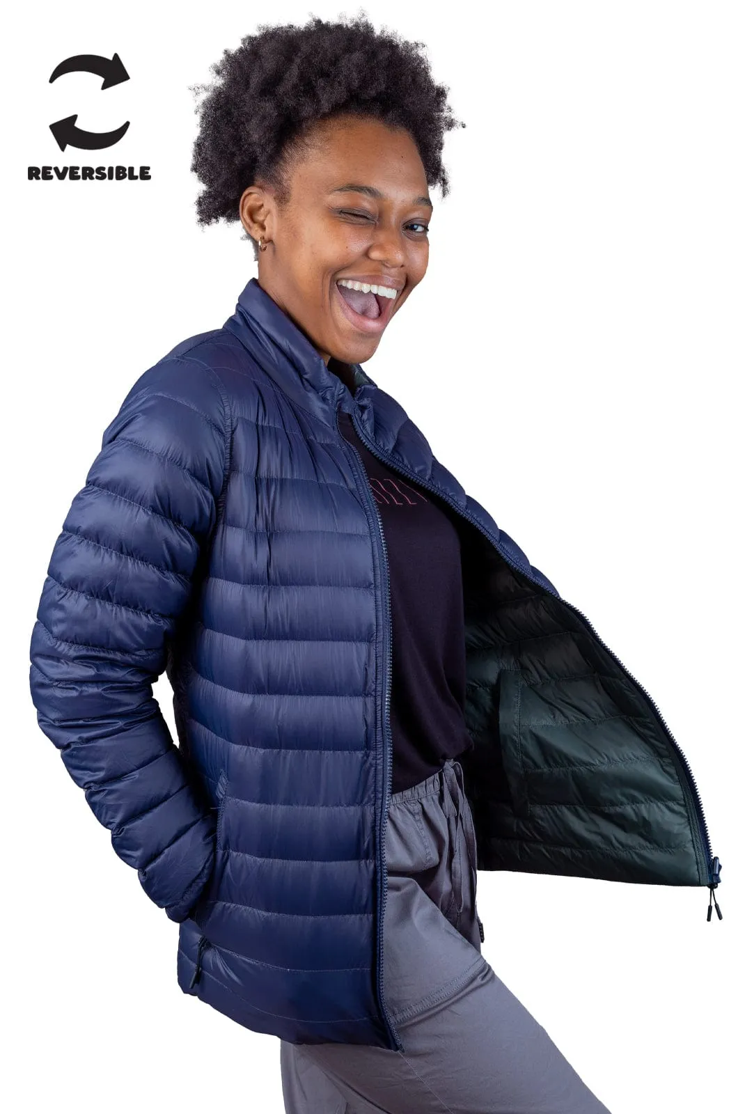 Saydee - Ladies Reversible Puffer