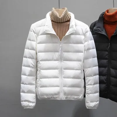Seamless Winter Puffer Jackets for Women