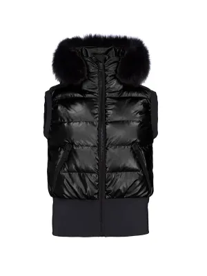 Shine Jacket Real Fur W