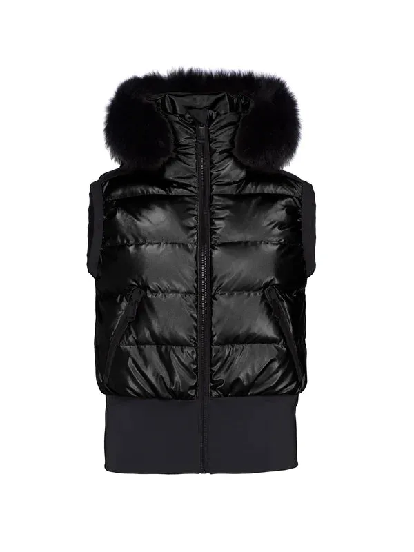 Shine Jacket Real Fur W