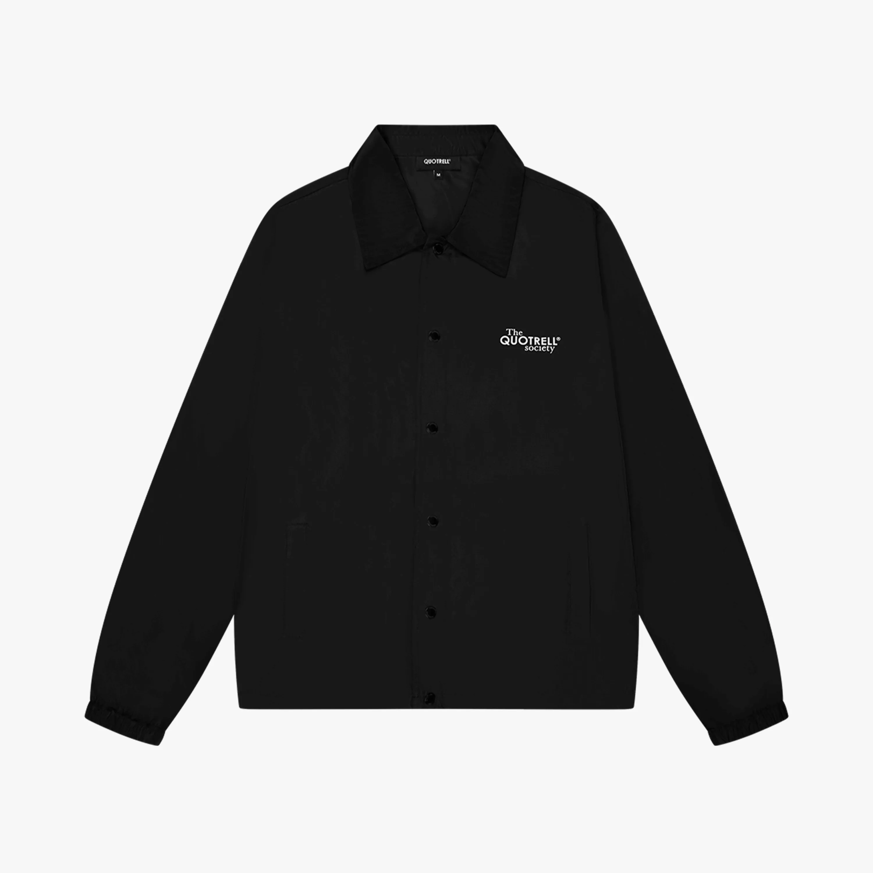 SOCIETY JACKET | BLACK/WHITE