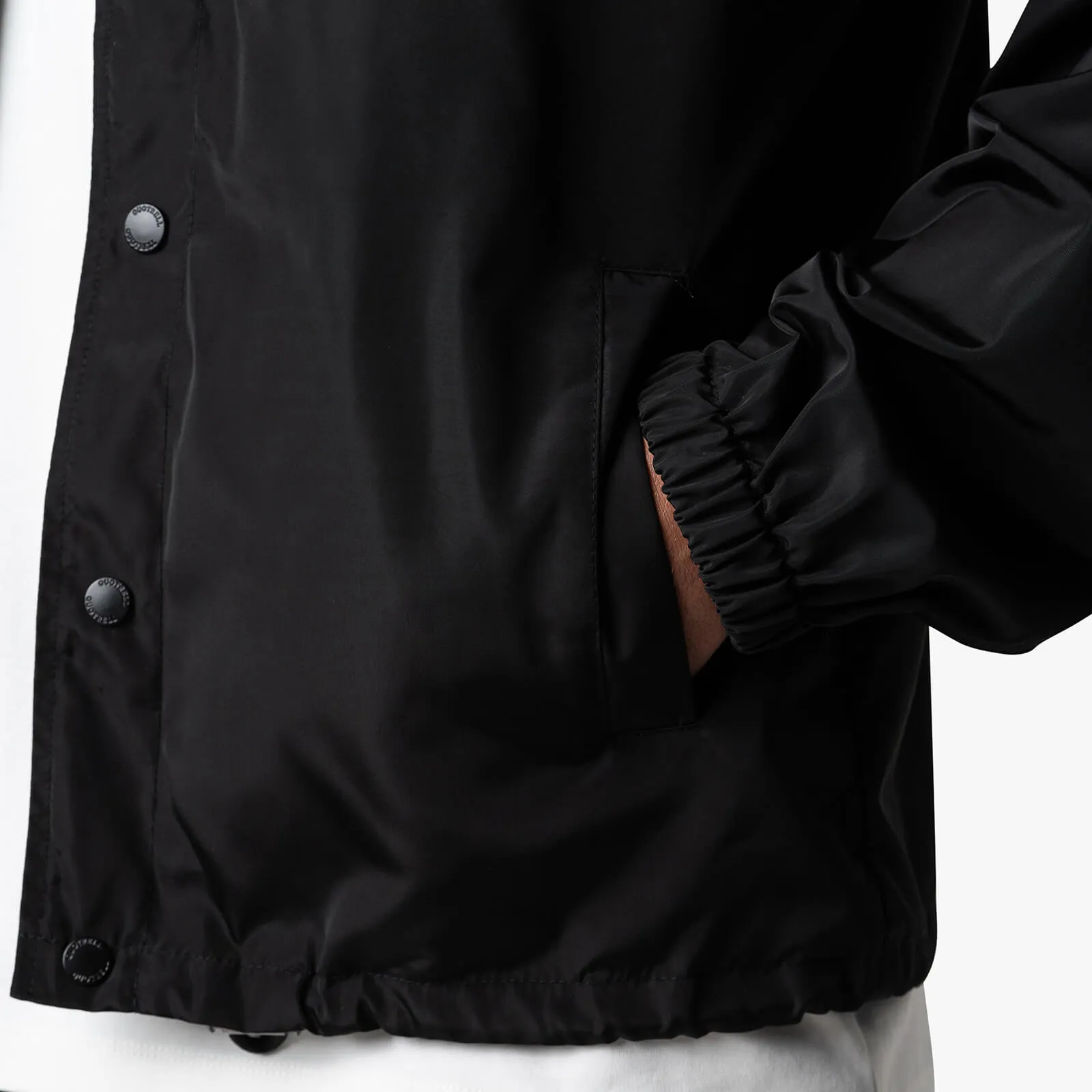 SOCIETY JACKET | BLACK/WHITE