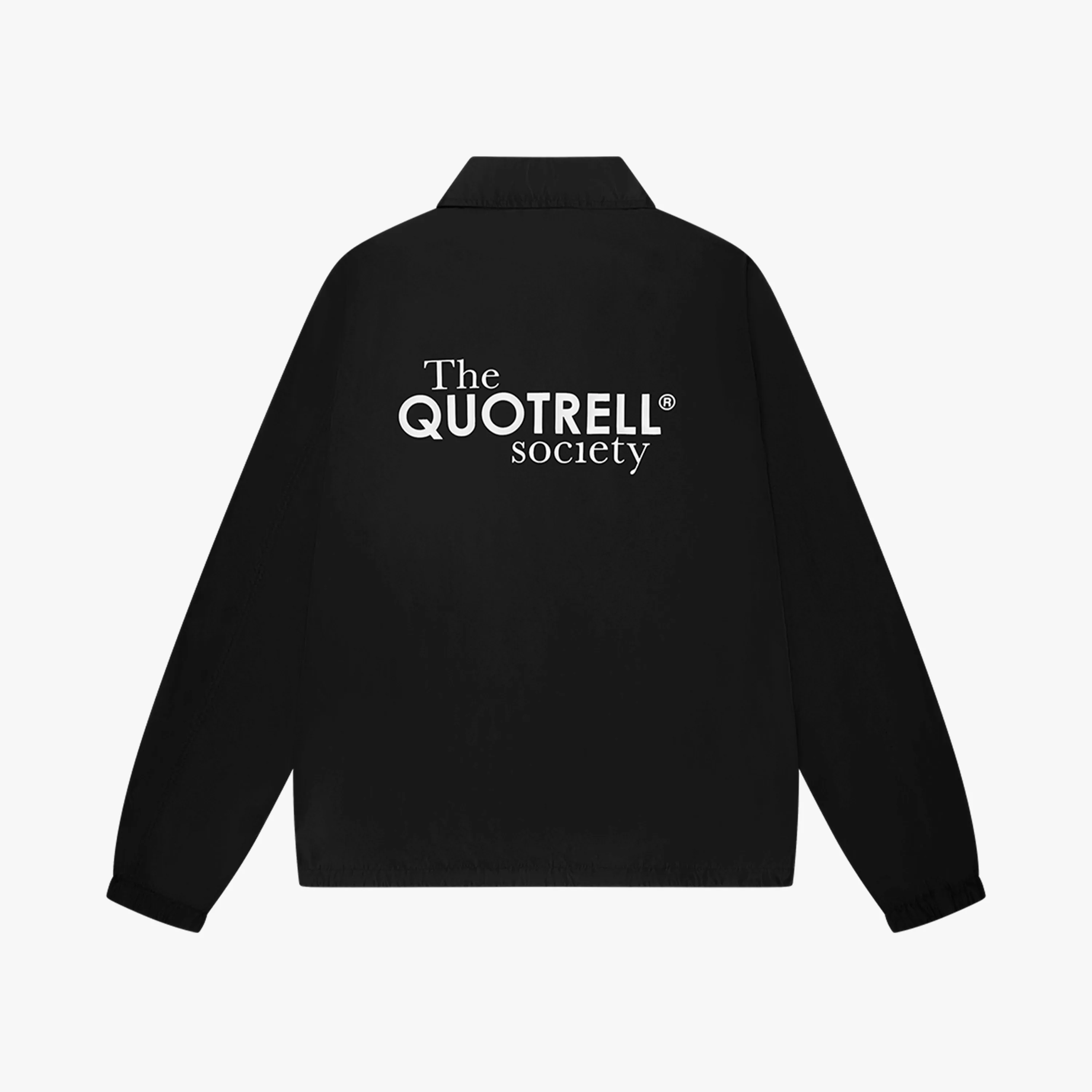 SOCIETY JACKET | BLACK/WHITE