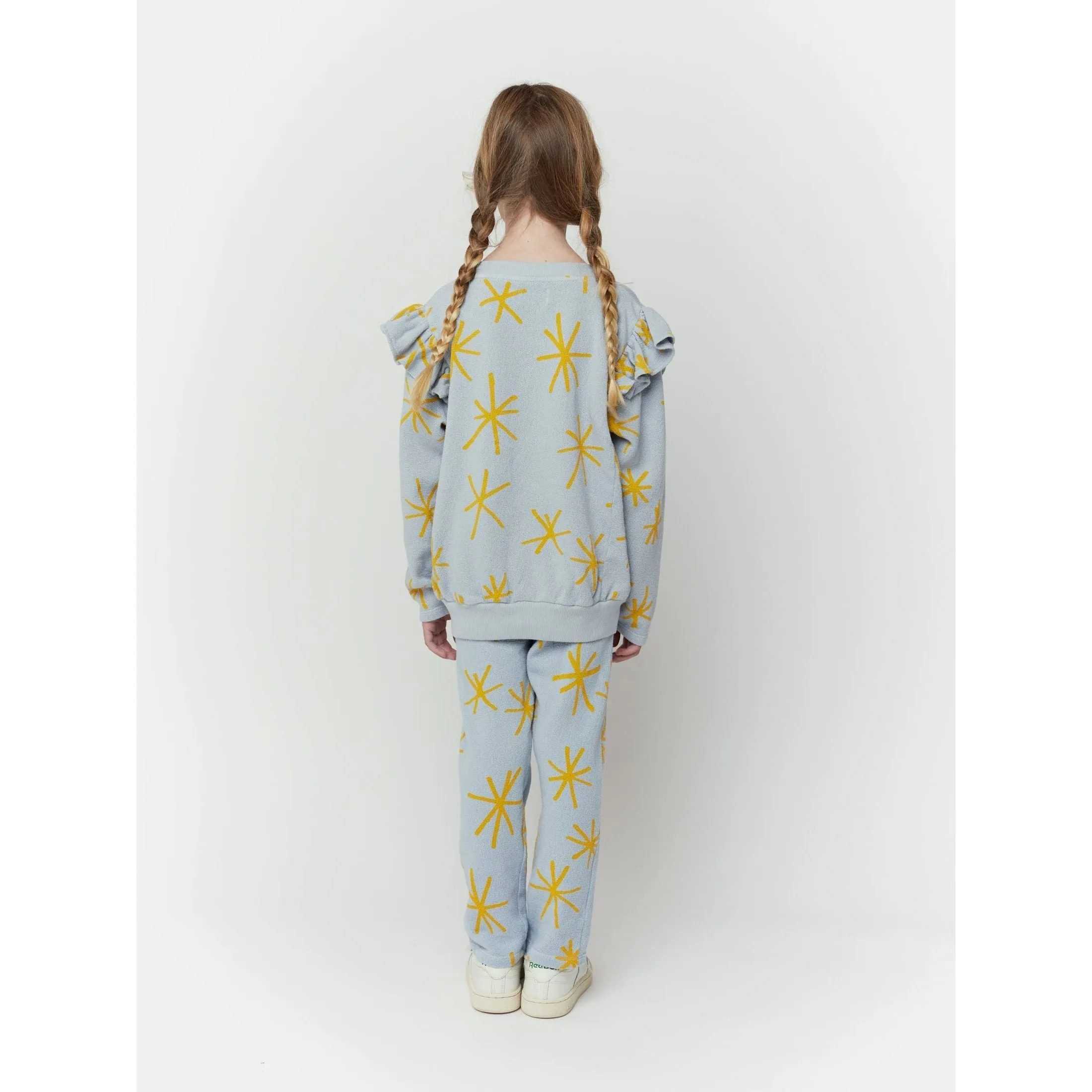 Sparkle All Over Ruffle Sweatshirt