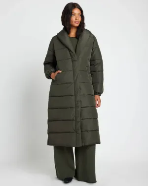 SPLENDID- Splendid x @Cellajaneblog Long Puffer Coat