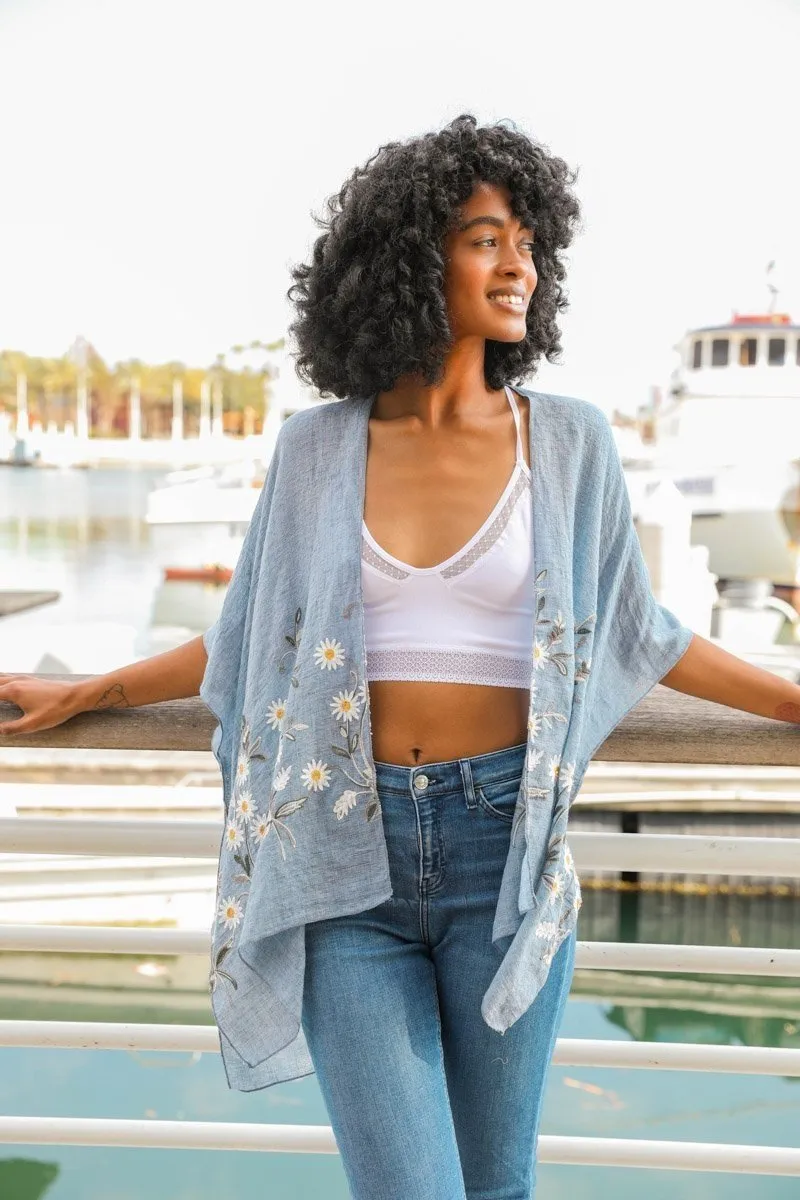 Spring Daisy Kimono - 5 colors!