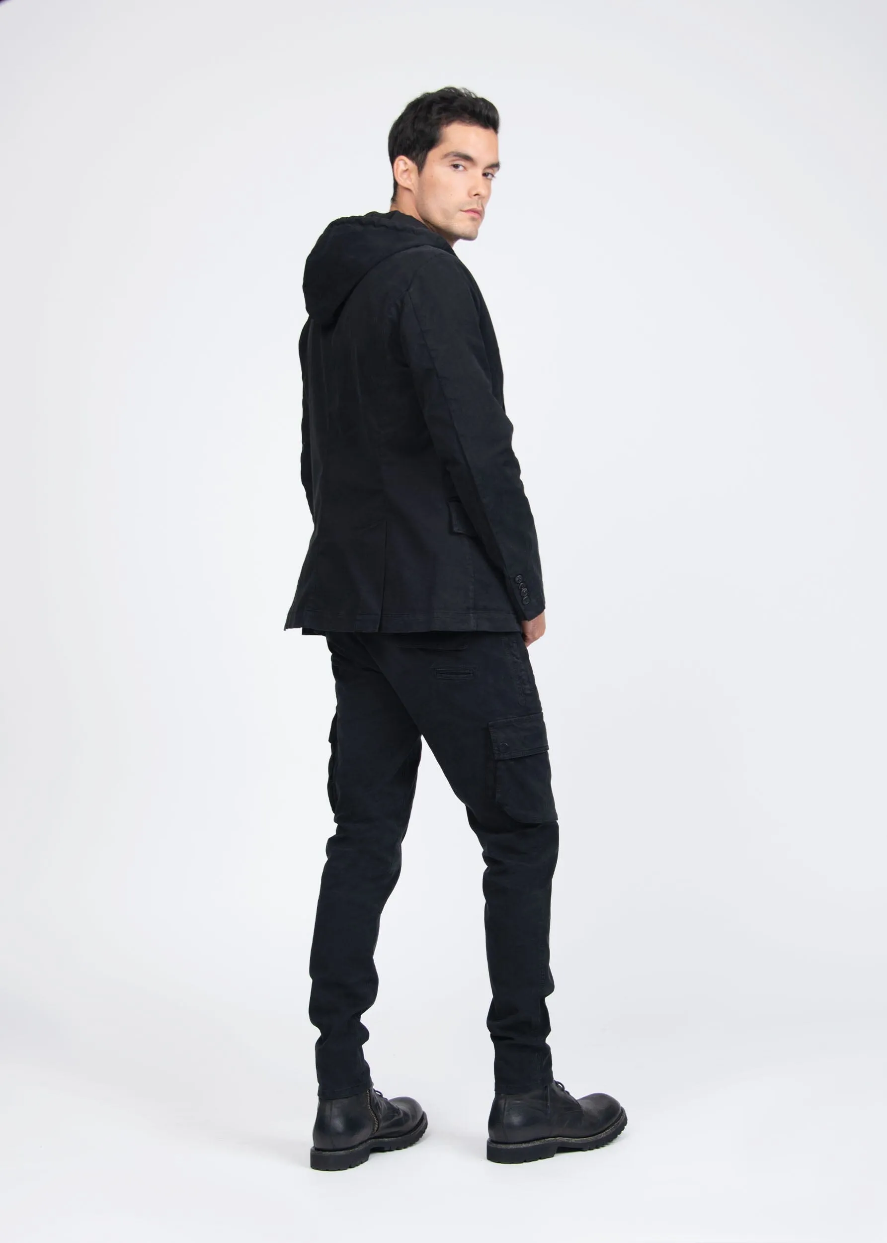 STAPLE HOODED BLAZER