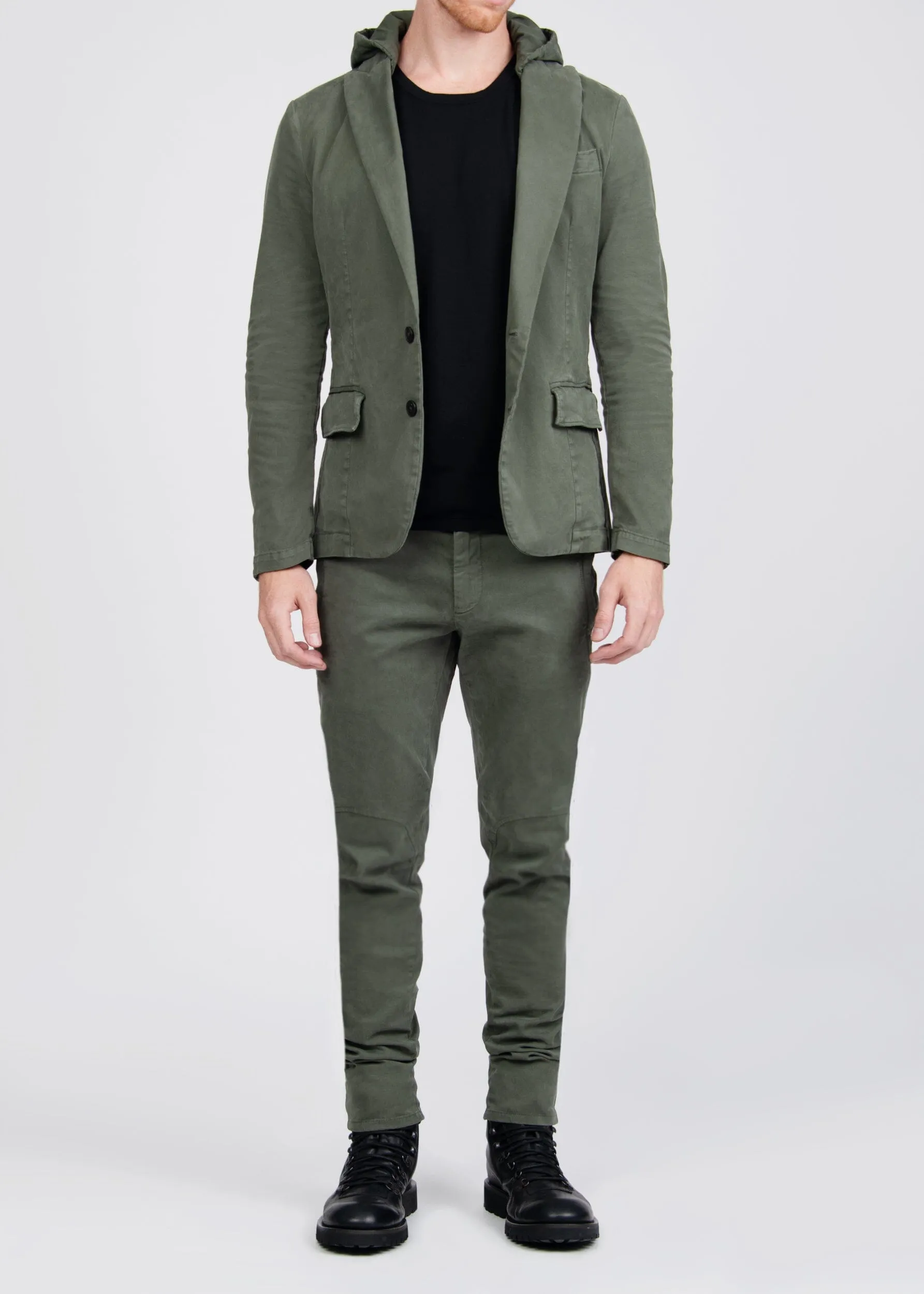 STAPLE HOODED BLAZER