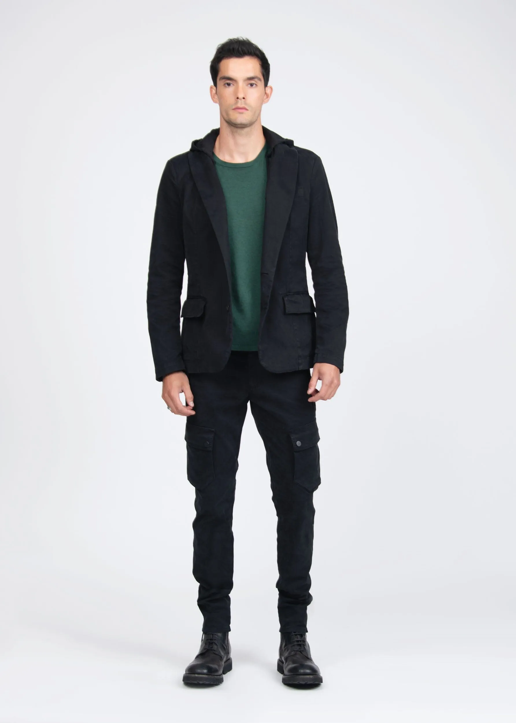 STAPLE HOODED BLAZER