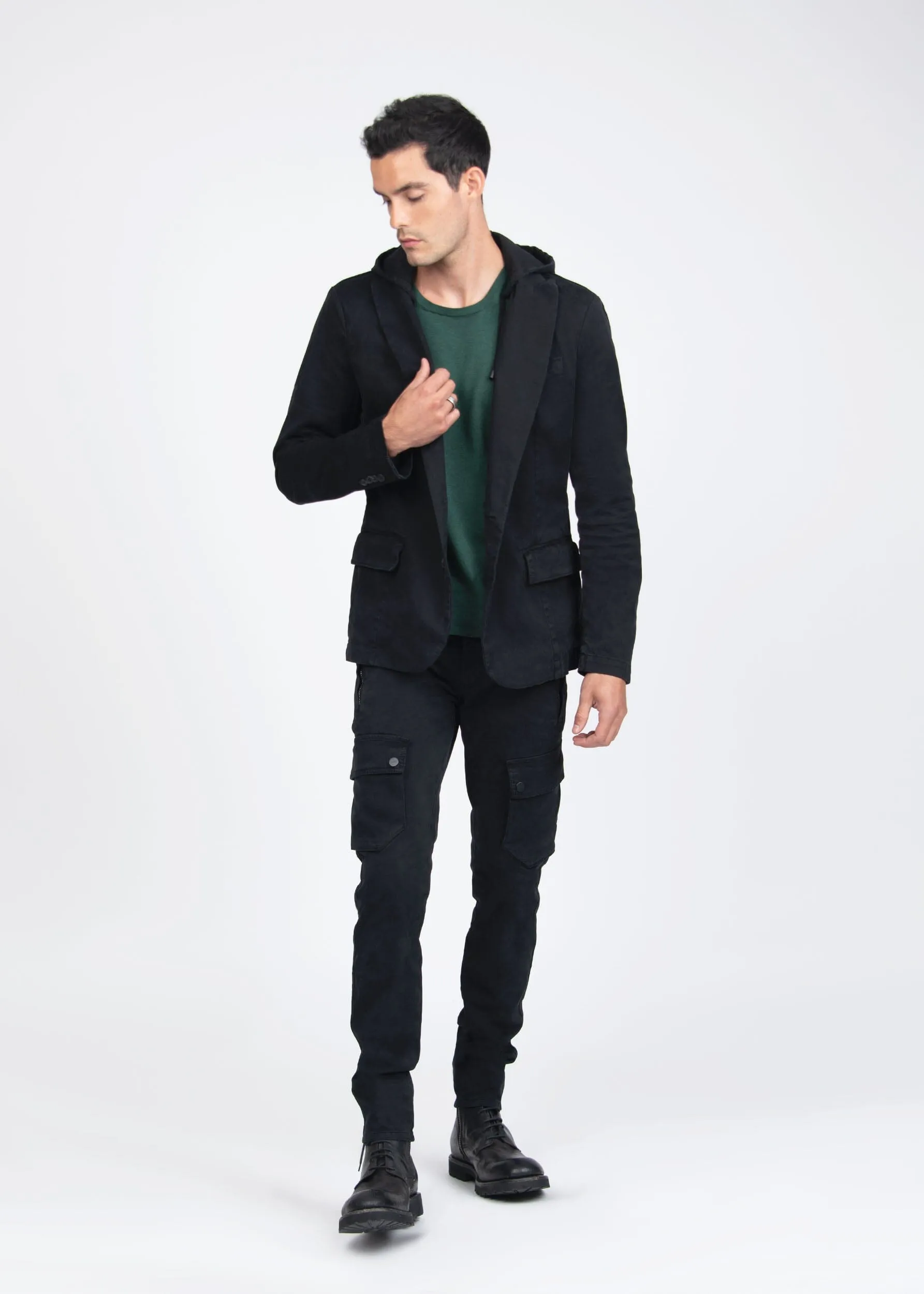 STAPLE HOODED BLAZER